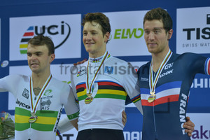 BOBRIDGE Jack, KUENG Stefan, MORICE Julien: UCI Track Cycling World Championships 2015