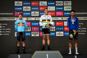 EVENEPOEL Remco, DENNIS Rohan, GANNA Filippo: UCI Road Cycling World Championships 2019
