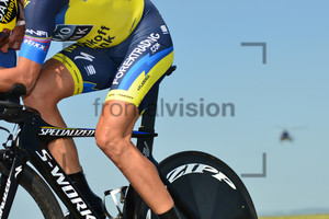 Alberto Contador: 11. Stage, ITT from Avranches to Le Mont Saint Michel