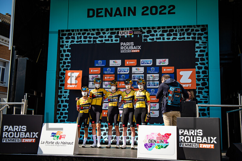 TEAM JUMBO-VISMA: Paris - Roubaix - WomenÂ´s Race 2022 