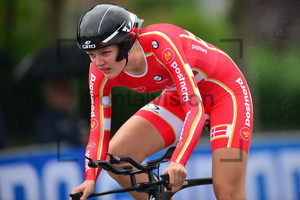 Pernille Mathiesen: UCI Road World Championships 2014 – Women Junior Individual Time Trail