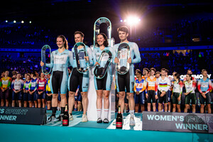ANDREWS Ellesse, LAVREYSEN Harrie, ARCHIBALD Katie, BIBIC Dylan: UCI Track Cycling Champions League – London 2023