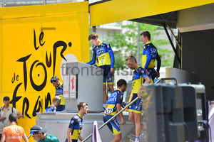 Team Saxo Tinkoff: start 8. stage
