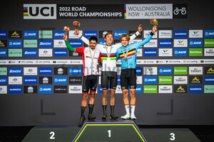MORGADO Antonio, HERZOG Emil, VAN MECHELEN Vlad: UCI Road Cycling World Championships 2022