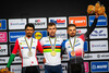 MORGADO Antonio, LAURANCE Axel, SVRČEK Martin: UCI Road Cycling World Championships 2023