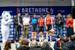 LACH Marta, FORTIN Valentine, ALZINI Martina: Bretagne Ladies Tour - 2. Stage