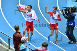 Adam KSZCZOT, Marcin LEWANDOWSKI: IAAF World Indoor Championships Sopot 2014