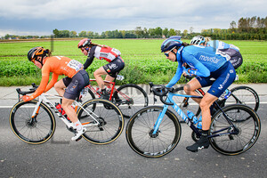 FRANZ Heidi, BEEKHUIS Teuntje, RODRIGUEZ SANCHEZ Gloria: Ronde Van Vlaanderen 2020