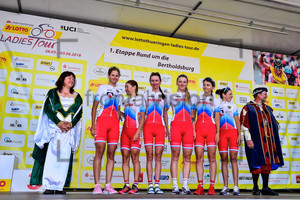 National Team Russia: 31. Lotto Thüringen Ladies Tour 2018 - Stage 1
