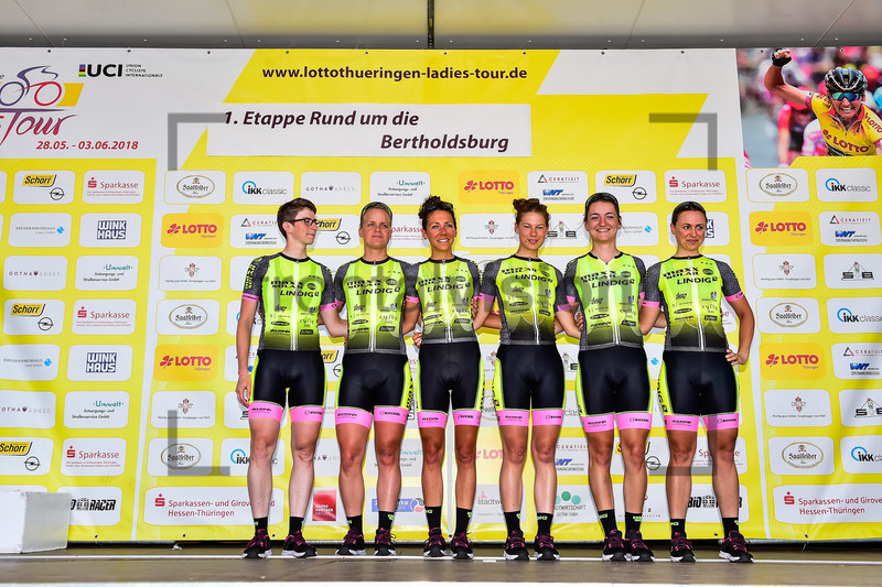 Maxx-Solar LINDIG Women Cycling Team: 31. Lotto Thüringen Ladies Tour 2018 - Stage 1 