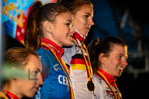 SEIDEL Clea, KRAHL Judith, VAN THIEL Sina: Cyclo Cross German Championships - Luckenwalde 2022