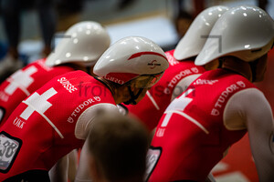 BOGLI Noah, IMHOF Claudio, THIEBAUD Valere, VOGEL Alex: UEC Track Cycling European Championships – Grenchen 2023