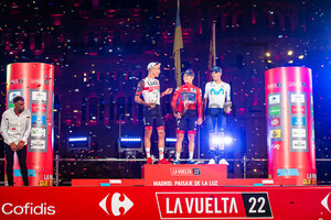 AYUSO PESQUERA Juan, EVENEPOEL Remco, MAS NICOLAU Enric: La Vuelta - 21. Stage