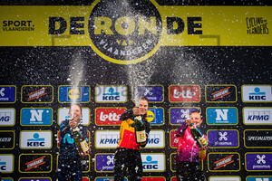 VAN VLEUTEN Annemiek, KOPECKY Lotte, VAN DEN BROEK-BLAAK Chantal: Ronde Van Vlaanderen 2022 - WomenÂ´s Race
