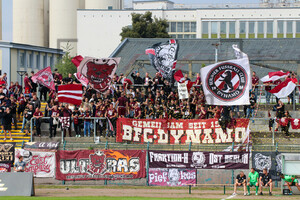 Fans des BFC Dynamo gegen BSG Chemie Leipzig 12-09-2021