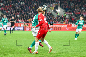 Lucas Brumme Rot-Weiss Essen vs. VfB Lübeck Spielfotos  15.12.2023