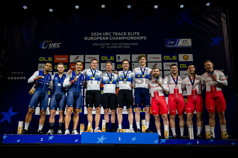 France, Netherlands, Poland: UEC Track Cycling European Championships – Apeldoorn 2024 