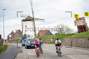 HONSINGER Clara, VAN ROOIJEN Sofie, MARTINS Maria, BARIL Olivia: Ronde Van Vlaanderen 2022 - Women´s Race