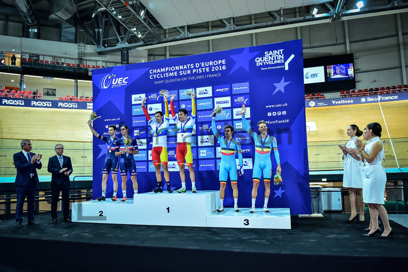 France, Spain, Belgium: UEC Track Championships 2016 