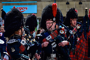 Piper Band: 2. Tour de Yorkshire 2016 - 2. Stage