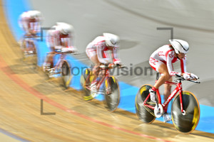 Team Poland: UEC Track Cycling European Championships, Netherlands 2013, Apeldoorn, Team Pursuit, Qualifying Ã&#144; Finals, Women.