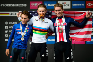 MARTINELLI Alessio, SIMMONS Quinn, SHEFFIELD Magnus: UCI Road Cycling World Championships 2019