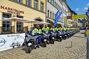 Police Moto Guard Thuringia: 31. Lotto Thüringen Ladies Tour 2018 - Stage 4