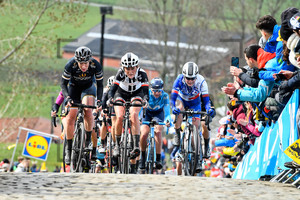 WILD Kirsten, MACKAIJ Floortje, SLIK Rozanne : Ronde Van Vlaanderen 2018