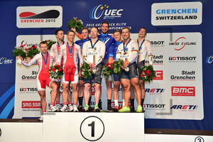 Poland, Netherlands, Germany: Track Elite European Championships - Grenchen 2015