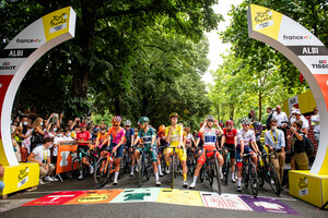 BAUERNFEIND Ricarda, MOOLMAN-PASIO Ashleigh, KOPECKY Lotte, KASTELIJN Yara, KERBAOL Cédrine: Tour de France Femmes 2023 – 6. Stage