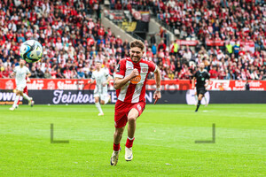 Leonardo Vonic Rot-Weiss Essen vs. FC Ingolstadt 04 Spielfotos 28.04.2024