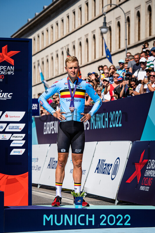 MERLIER Tim: UEC Road Cycling European Championships - Munich 2022 