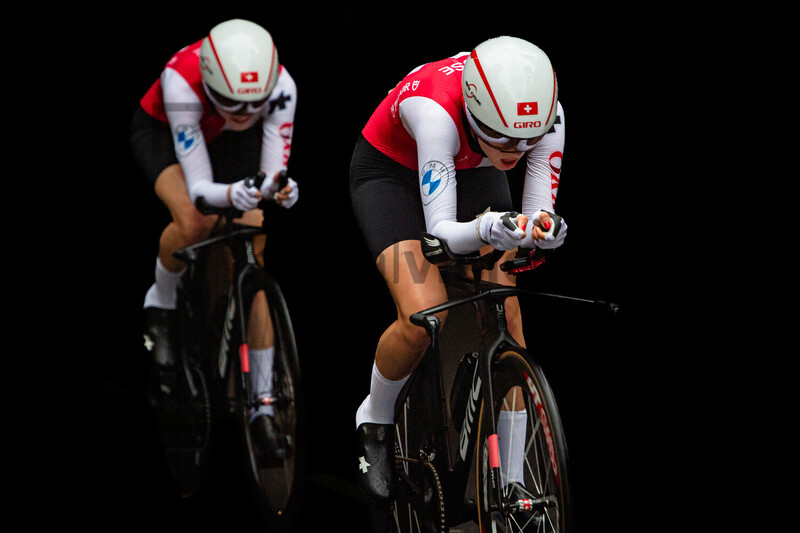 LIEHNER Lara, SOLÈR Chiara: UEC Road Cycling European Championships - Drenthe 2023 