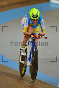 Anna Nagirna: UEC Track Cycling European Championships, Netherlands 2013, Apeldoorn, Omnium, Qualifying and Finals, Women