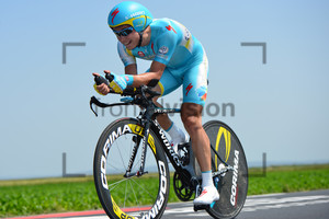 Alexey Lutsenko: 11. Stage, ITT from Avranches to Le Mont Saint Michel