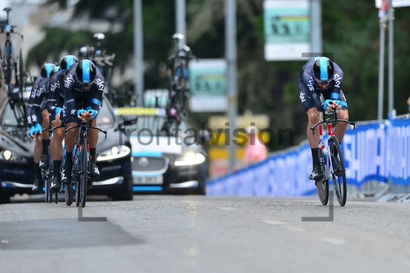 Team SKY: UCI Road World Championships 2014 – UCI MenÂ´s Team Time Trail 
