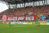 Choreo Banner "Alles auf Sieg" 2015 RWE Düsseldorf DFB Pokal