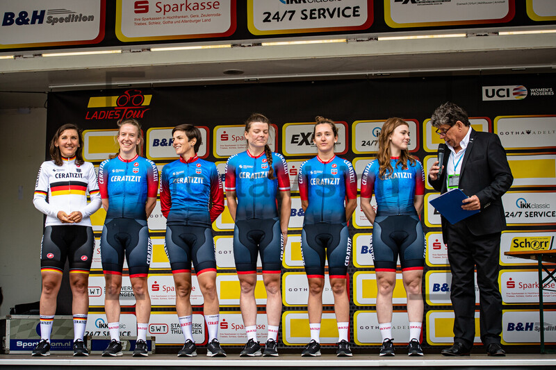 CERATIZIT - WNT PRO CYCLING TEAM: LOTTO Thüringen Ladies Tour 2022 - Teampresentation 