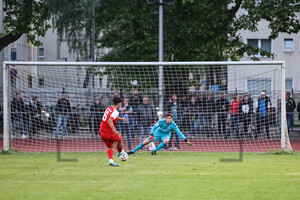 U19 Niederrheinpokalfinale MSV vs. RWE Elfmeterschießen Spielfotos 01.06.2022