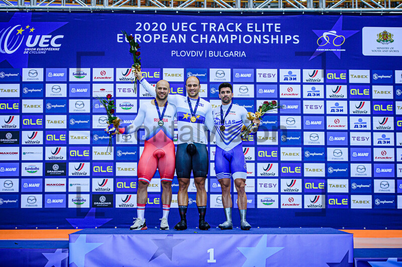 DMITRIEV Denis, LEVY Maximilian, BRETAS Sotirios: UEC Track Cycling European Championships 2020 – Plovdiv 
