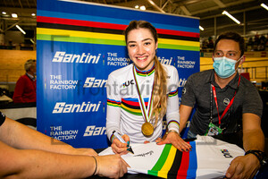 FIDANZA Martina: UCI Track Cycling World Championships – Roubaix 2021