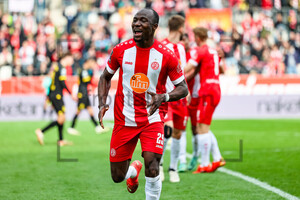 Moussa Doumbouya Torjubel Rot-Weiss Essen vs. BVB U23 Spielfotos 17.03.2024
