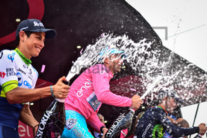 CHAVES RUBIO Jhoan Esteban, NIBALI Vincenzo, VALVERDE BELMONTE Alejandro: 99. Giro d`Italia 2016 - Teampresentation