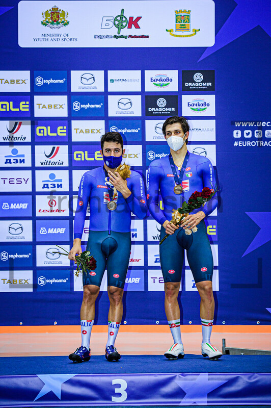 LAMON Francesco, MORO Stefano: UEC Track Cycling European Championships 2020 – Plovdiv 