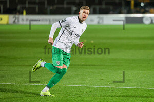 Joel Grodowski Borussia Dortmund U23 vs. Preußen Münster Spielfotos 13.02.2024