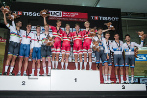 Great Britain, Denmark, Italy: UCI Track Cycling World Cup 2018 – Paris