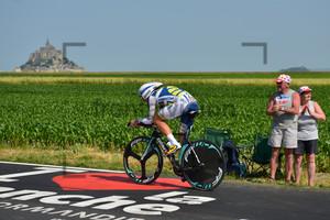 Kris Boeckmans: 11. Stage, ITT from Avranches to Le Mont Saint Michel