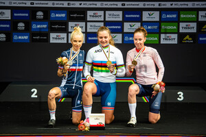 RAYER Eglantine, BACKSTEDT Zoe, VINKE Nienke: UCI Road Cycling World Championships 2022