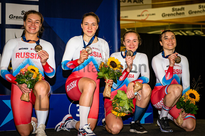 Russia: UEC Track Cycling European Championships – Grenchen 2021 