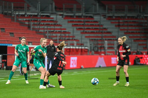 Beke Sterner Viertelfinale Frauen DFB Pokal Bayer Leverkusen - SGS Essen Spielfotos 05.03.2024